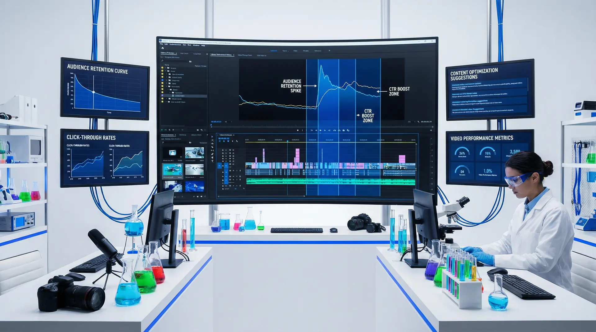 小视频创作技巧数据分析工作站